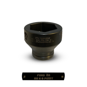 Clé à douille à 6 points de 66 mm pour écrous d'axe/roue à usage intensif pour camions FORD |   3/4 Drive-2TUTASARIM Garantie de 2 ans de la marque - Product Image 2