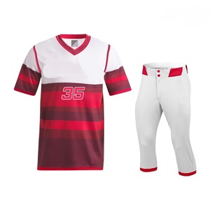 2025 <b>Custom</b> Design High Quality Men's Baseball <b>Uniform</b> Sustainable Breathable for Baseball & <b>Softball</b> Wear - Product Image 1
