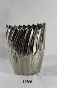 Florero decorativo de plata de Venta caliente Diseño costero único para la decoración del hogar y el jardín - Product Image 4