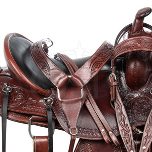 Riding Lessons And Jumping <b>Practice</b> Durable Horseback Riding Saddle With Soft <b>Padding</b> And Strong Buckle Support - Product Image 6