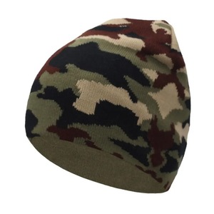Caza Cálido Deporte de invierno Sombrero de invierno para hombre Gorro de camuflaje Camo Classic Gorro con logotipo cosido personalizado - Product Image 6