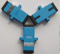 Adaptateur de fibre optique simple mode DAMU SC UPC à faible perte d'insertion pour câblage d'équipements réseau FTTH FTTX