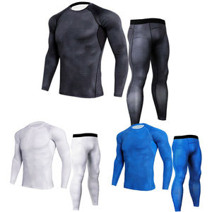Wholesale 2 Price Jiu-Jitsu Set Customized Silk Screen Printed Compression Fight <b>Shorts</b> <b>Men</b> Spandex/Nylon Breathable Quick Front - Product Image 1