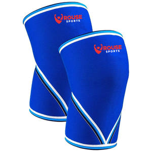 Genouillères de musculation professionnelles en néoprène pour la salle de sport, la remise en forme, la construction et le travail, soutien protecteur du genou pour adultes - Product Image 1