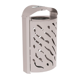 Burgundy floral metal <b>bin</b> with golden trim -stylish decor piece with functionality, ideal <b>for</b> homes, wholesale prices. - Product Image 5