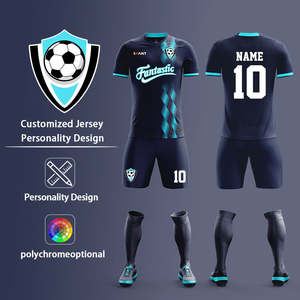 Camiseta de Fútbol de Verano de Alta Calidad, Ligera y de Secado Rápido para Adultos, con Logotipo Personalizado, Manga Corta, 100% Poliéster, Diseño de Conjunto - Product Image 6