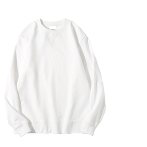 Vente en gros de pulls décontractés pour hommes col rond imprimé coupe ample en tissu tricoté de couleur unie pull de printemps avec rembourrage - Product Image 4