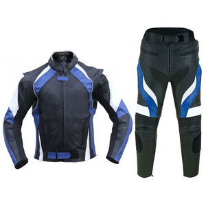 Combinaison de moto personnalisée pour homme en cuir, course, pratique, motard, vente en gros, vêtements pour homme, combinaison de moto, vêtements de course automobile et de moto - Product Image 6