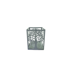 Antique Design Metal Votive Grey Wash Iron <b>Square</b> <b>Candle</b> Holder For Living Room & Hotel Decoration Handmade - Product Image 6