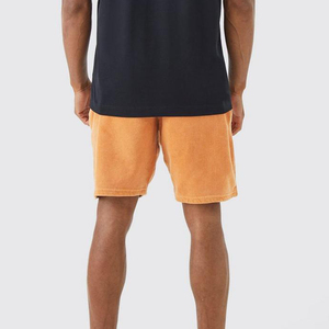 Top Design hommes athlétique Gym Shorts solide imperméable coupe-vent respirant taille élastique haute rue Style nouveauté prix bas - Product Image 2