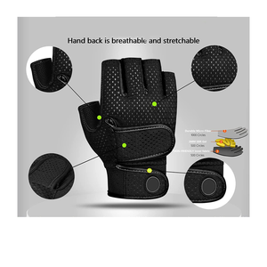 2025 Custom Logo Gym Training <b>Gloves</b> New Design Fitness Cycling and <b>Weight</b> Lifting <b>Gloves</b> Made of Leather Wholesale - Product Image 2