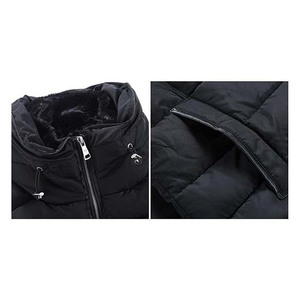 Women's Winter Puffer <b>Jacket</b> Customized Color Cotton Dyed Quilted Breathable Windproof <b>Waterproof</b> <b>Plus</b> <b>Size</b> Regular Length - Product Image 4