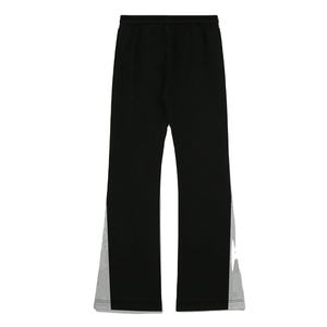 Ropa de calle para hombre, pantalones de chándal informales acampanados de lona con bolsillos, pantalones acampanados estampados DTG - Product Image 2