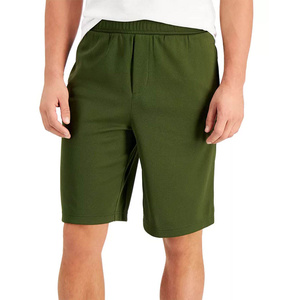 กางเกงขาสั้นระบายเหงื่อสำหรับผู้ชายกางเกงขาสั้นเล่นยิมทำจากผ้าฝ้ายเฮฟวี่เวทสำหรับใส่ออกกำลังกายเล่นยิมทำจาก RRI-MS-17 - Product Image 3