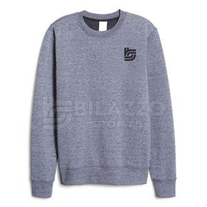 Sudaderas básicas de mezcla de algodón de alta calidad, venta al por mayor, sudadera de jersey liso para imprimir - Product Image 5