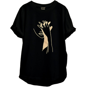 T-shirts pour hommes surdimensionnés à épaules tombantes T-shirts de haute qualité poids lourd avec logo personnalisé imprimé vierge anti-rétrécissement vente en gros - Product Image 3