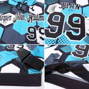 Sudaderas con capucha de béisbol hombres jóvenes mujeres moda personalizada deportes equipo atlético desgaste pulóver sublimado Sudadera con capucha - Product Image 5