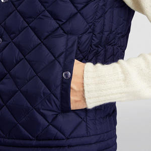 Chaleco acolchado ligero para hombre, repelente al agua, cálido invierno, acolchado, sin mangas, para trabajo, viajes informales - Product Image 6