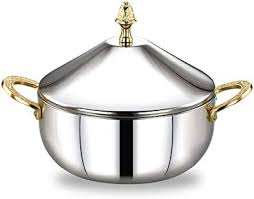 Casserole en acier inoxydable de haute qualité avec un extérieur résistant à la chaleur et un design élégant pour les cuisines modernes et traditionnelles - Product Image 2