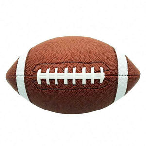 Custom Size Premium Quality Leather <b>American</b> <b>Football</b> & Rugby <b>Ball</b> Standard with Custom Logo Wholesale Logo Rugby <b>Ball</b> - Product Image 3
