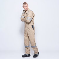 Combinaison de travail, uniforme de travail, vêtements de sécurité en coton, ignifuge, imperméable, anti-coupure, anti-chaleur, combinaison de protection contre les vapeurs