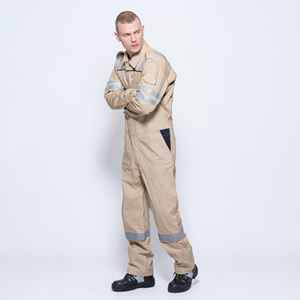 Worker Wear Coverall Working Uniform Cotton Safety <b>Clothing</b> <b>Fire</b> Proof Waterproof Anti-Cut Anti-Heat Level Vapor-Protective Suit - Product Image 4