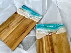 Hot <b>Sale</b> Custom Natural <b>Wood</b> & Resin Multifunction Vegetable Large <b>Wood</b> Cutting Board Wholesale <b>for</b> Kitchen - Product Image 3
