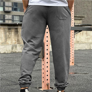 Pantalones Jogger Casuales de Lona para Hombre, Corte Medio, Estilo Desgastado, de Secado Rápido y Ajuste Cómodo - Product Image 4