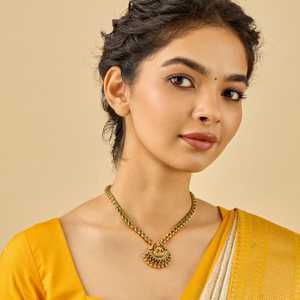 Cultural Collectible Silver Temple Necklace 185423 Jewelry - Product Image 3