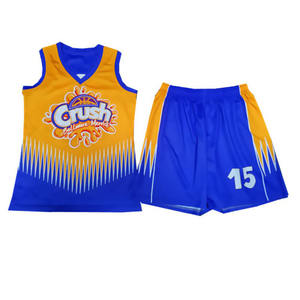 ชุดบาสเก็ตบอลสำหรับเด็กสาววัยรุ่นหญิงผ้าโพลีเอสเตอร์ระบายอากาศได้ดีมีไซส์ใหญ่พิเศษออกแบบได้ตามต้องการสำหรับฤดูร้อน - Product Image 1