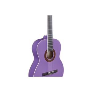 EKO GUITARS-Guitarras Clásicas Violetas Tilia Top Tilia Laminado Parte Trasera Y Laterales Y Un Cuello De Abedul Y Guitarra De Diapasón - Product Image 3