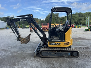 Mini-excavatrices d'occasion John Deere 50G 26p, tous modèles, poids opérationnel de 12 tonnes, capacité de la benne de 1,38 m, moteur Cummins, à vendre - Product Image 3