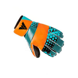 ถุงมือผู้รักษาประตูหนัง PU ระบายอากาศได้ดีดีไซน์ใหม่สำหรับเยาวชนการป้องกันกีฬาฟุตบอล - Product Image 5