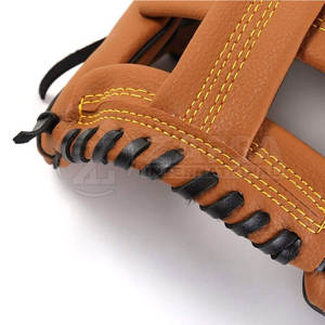 2024 usine directe en gros de haute qualité gants de terrain de baseball en cuir pour hommes - Product Image 6
