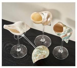 Gobelet à vin coquillage de qualité supérieure, parfait pour les restaurants de villégiature et les fêtes de mariage - Product Image 1
