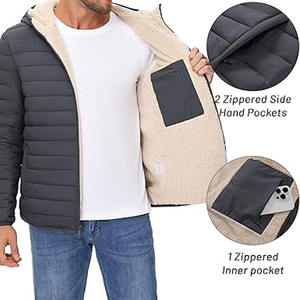 Veste matelassée pour homme, collection hiver, couleur et taille personnalisées, avec votre logo, vestes matelassées pour homme, vestes à bulles, téléchargées par Dress Sports - Product Image 6