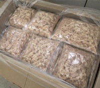 Poulet entier halal congelé en vrac, qualité A, brésilien, en emballage en boîte