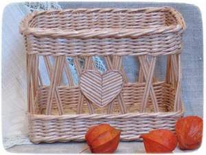 Venta caliente Soportes de cubiertos de ratán Organizador Encimera Agua Jacinto Cubiertos Titular Tejido Mimbre Cubiertos Organizador - Product Image 5