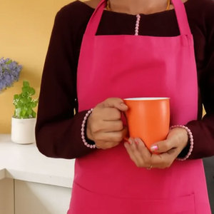 New Arrival Customized Pattern Adjustable Cotton Cooking Kitchen <b>Apron</b> with Custom Private Logo - Product Image 3