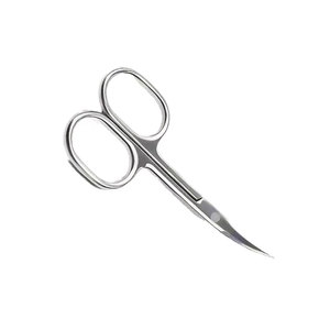 Premium Stainless Steel Curved Blade Cuticle Scissors with Leather Case Precision Manicure Nail Dead Skin Removal Beauty Tool - Product Image 5