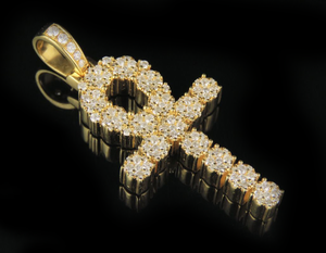 คริสเตียนไม้กางเขนพระเยซู S925สเตอร์ลิงเครื่องประดับชั้นดีสำหรับผู้ชายปรับแต่งได้ดีไซน์ทันสมัยจี้เพชรโมอิสซานไนต์ - Product Image 4