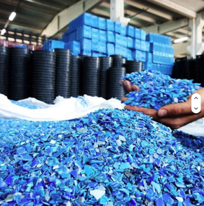 Flocons de fûts bleus en PEHD recyclé de qualité supérieure – Matière première plastique industrielle de haute qualité pour extrusion, soufflage et injection - Product Image 5