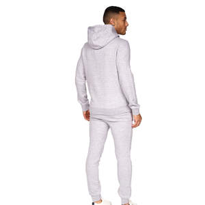 ชุดวอร์มผู้ชายแบบมีฮู้ดพิมพ์ลายตามสั่ง ไซส์ใหญ่ ผ้าฟลีซ กางเกงจ็อกเกอร์ ระบายอากาศ สวมใส่สบาย - Product Image 2