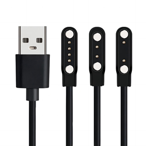 도매 교체용 자석 충전 케이블 스마트 도그 트레이닝 칼라용 브레이드 PVC USB 충전 코드 도그 바크 칼라 - Product Image 1