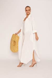 Robe longue Tie Dye de marque privée OEM avec motif uni Robe longue fantaisie à vendre par les exportateurs indiens - Product Image 6