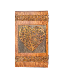 โกศเผาศพทำจากไม้โกศตกแต่งงานศพสำหรับชายและหญิง - Product Image 1