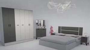 Ensembles de meubles de chambre à coucher King Size modernes de luxe avec fonction de massage pour la maison, le bureau, l'appartement, le style confortable de qualité pour les hôtels - Product Image 3