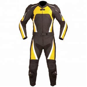Veste de course en cuir de vachette véritable pour hommes, vêtements de sport respirants pour la moto, combinaison de course grande taille pour adultes - Product Image 4