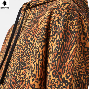 เสื้อฮู้ดดี้วินเทจฟอกสีสไตล์ดิสเทรส ผ้าฝ้ายเฟรนช์เทอร์รี่ 100% พิมพ์ลายปักนูนสำหรับผู้ชาย สีพื้น ไอเทมฤดูหนาว แห้งเร็ว - Product Image 4