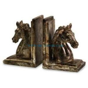 Luxury Decoration Living Room Table <b>Top</b> Bookends Wholesale <b>Metallic</b> Gold Polished Modern Designing Creative Bookends Supplier - Product Image 5